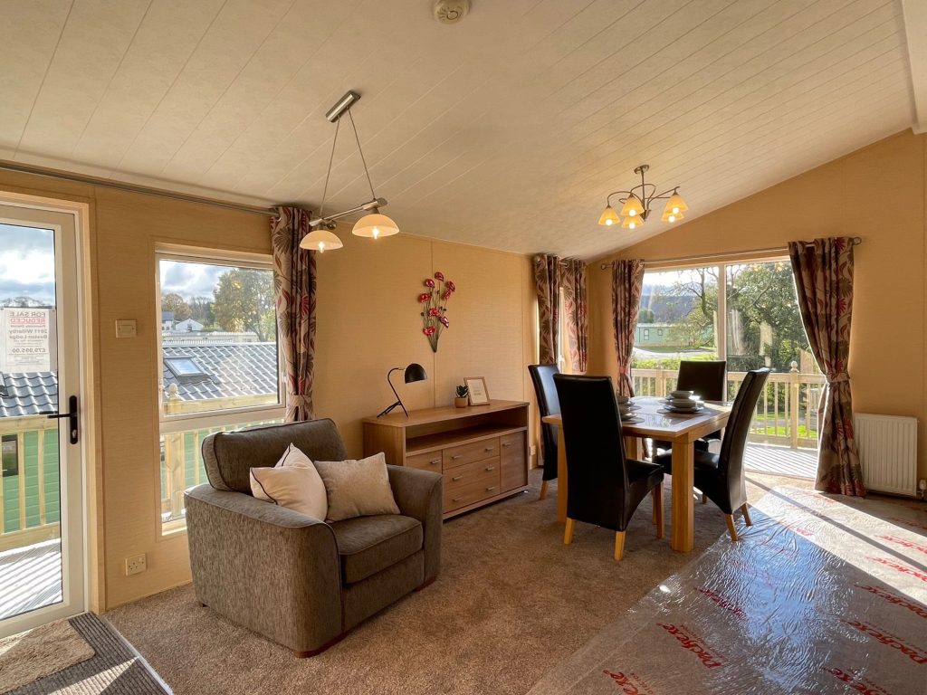 2011 Willerby Boston Countryside Lodge at Holgates Ribble Valley2-min