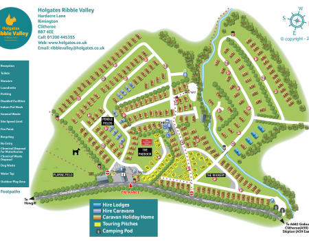 Ribble Valley Park Map